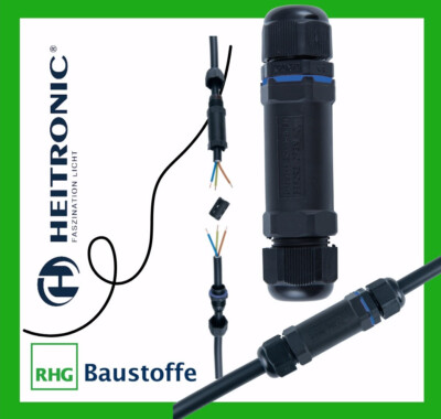 HEITRONIC Kabelverbinder 45611, 5-polig, IP68