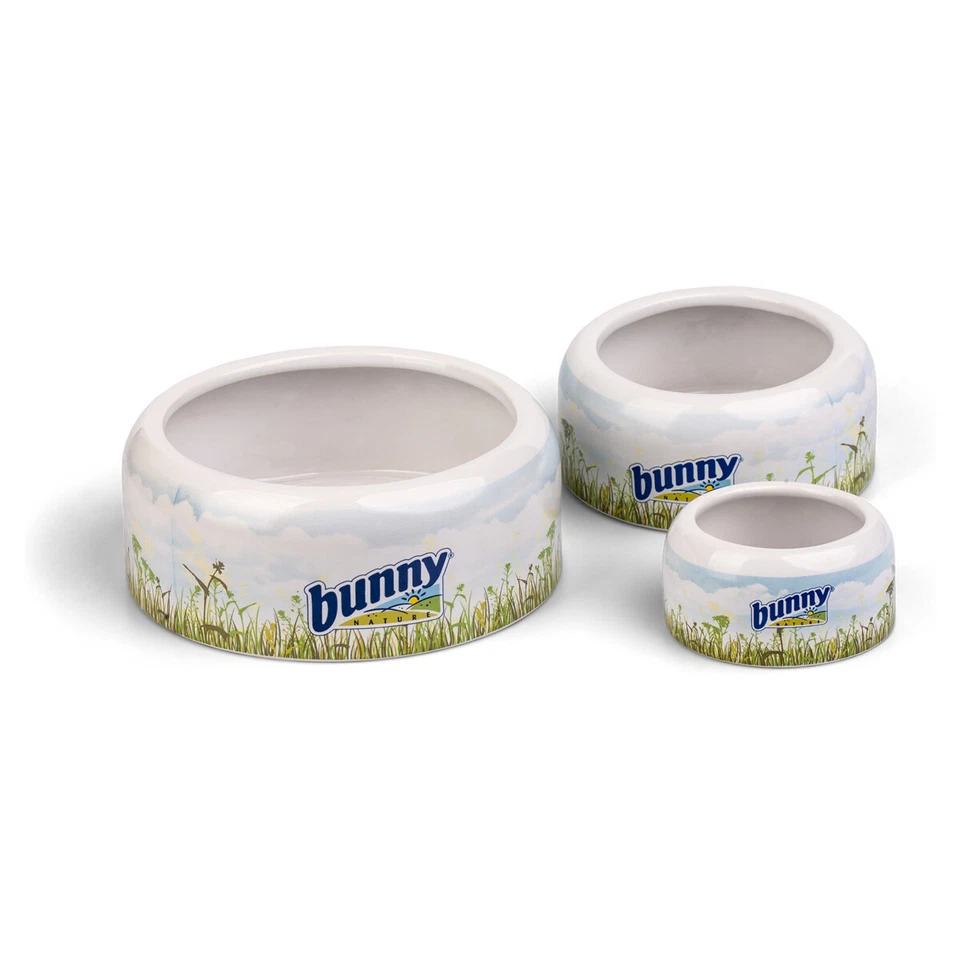Bunny Nature Napf Keramik für Nager - spülmaschinengeeignet, dekorativ, 3 Größe