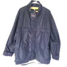 Marithe Francois Girbaud Vintage Windbreaker Rain Jacket Coat Sz Xl Black Retro