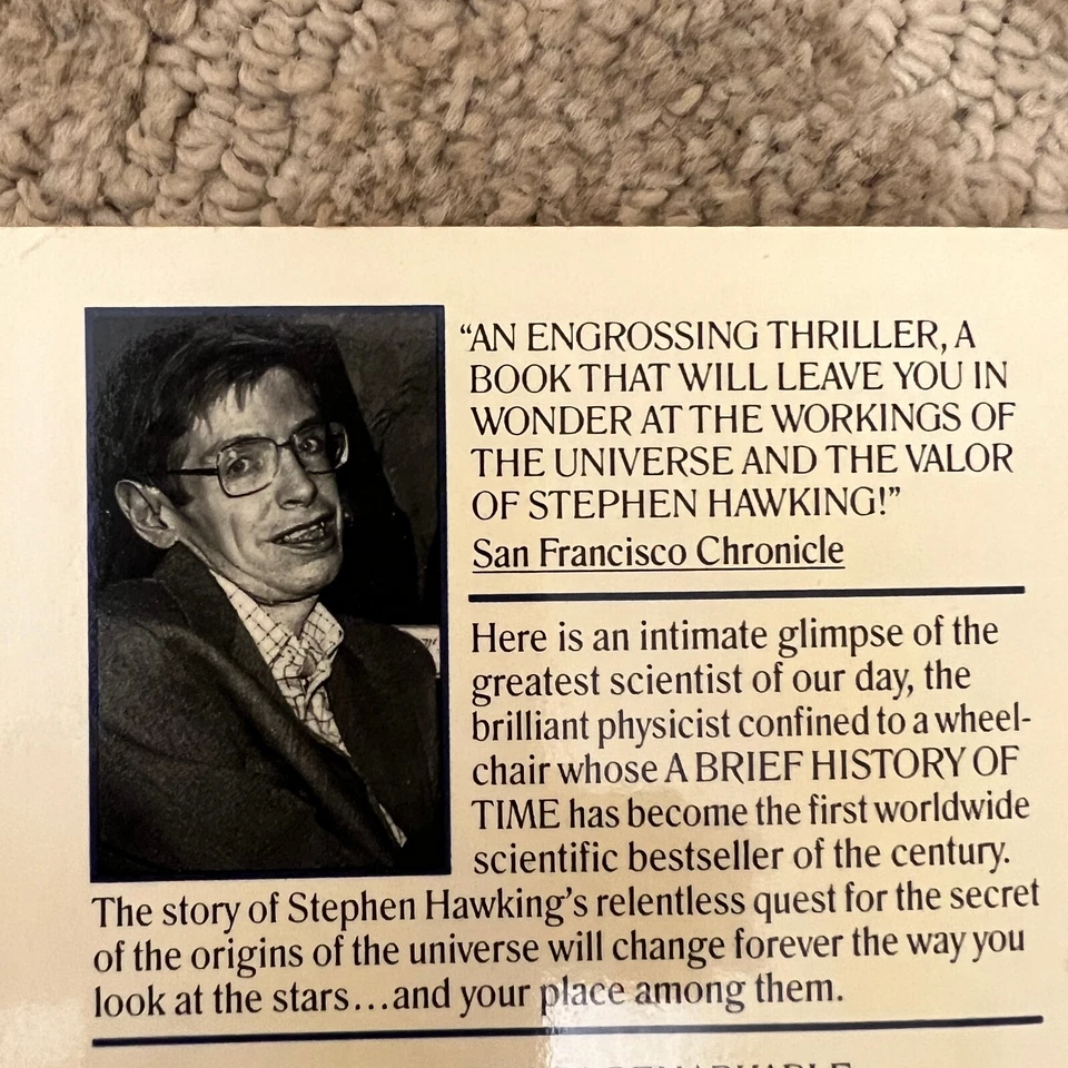 Stephen Hawking's Universe Science Paperback Book by John Boslough Avon 1989 - Image 4 of 4