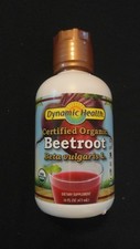 Dynamic Health Certified Organic Beetroot Beta Vulgaris L. 16 Oz Vegan