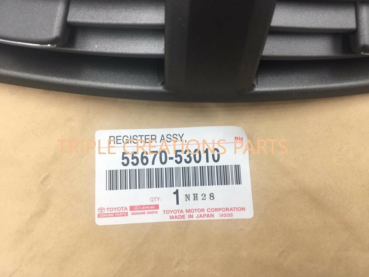 5567053010 Genuine Lexus Central Air Vent IS250/300/350/F 55670