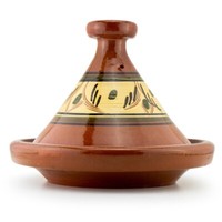Marokkanische Tajine Tajin Tagin Tanger Glasiert 2-3 Personen Ø 26 Cm