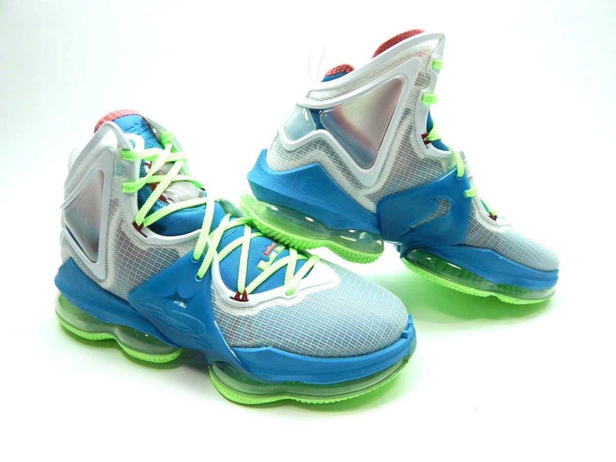 Nike Men's Lebron XIX 19 Basketball Dutch Blue Pomegranate Shoes