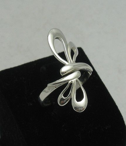 Handmade solid sterling silver ring with a 9ct gold... | Depop