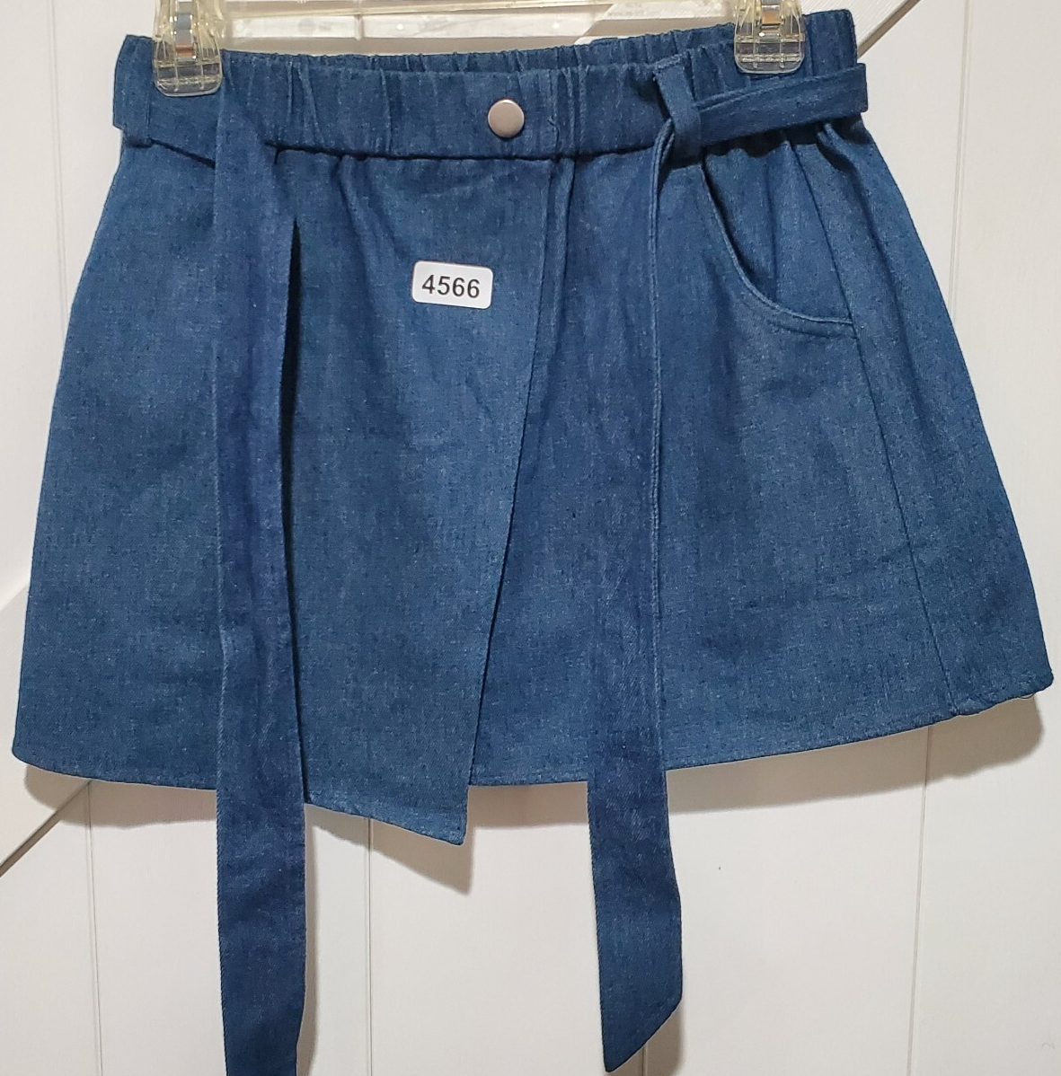 FILA Gonna donna blu con cintura in denim Ever Row Cloud 10 taglia small