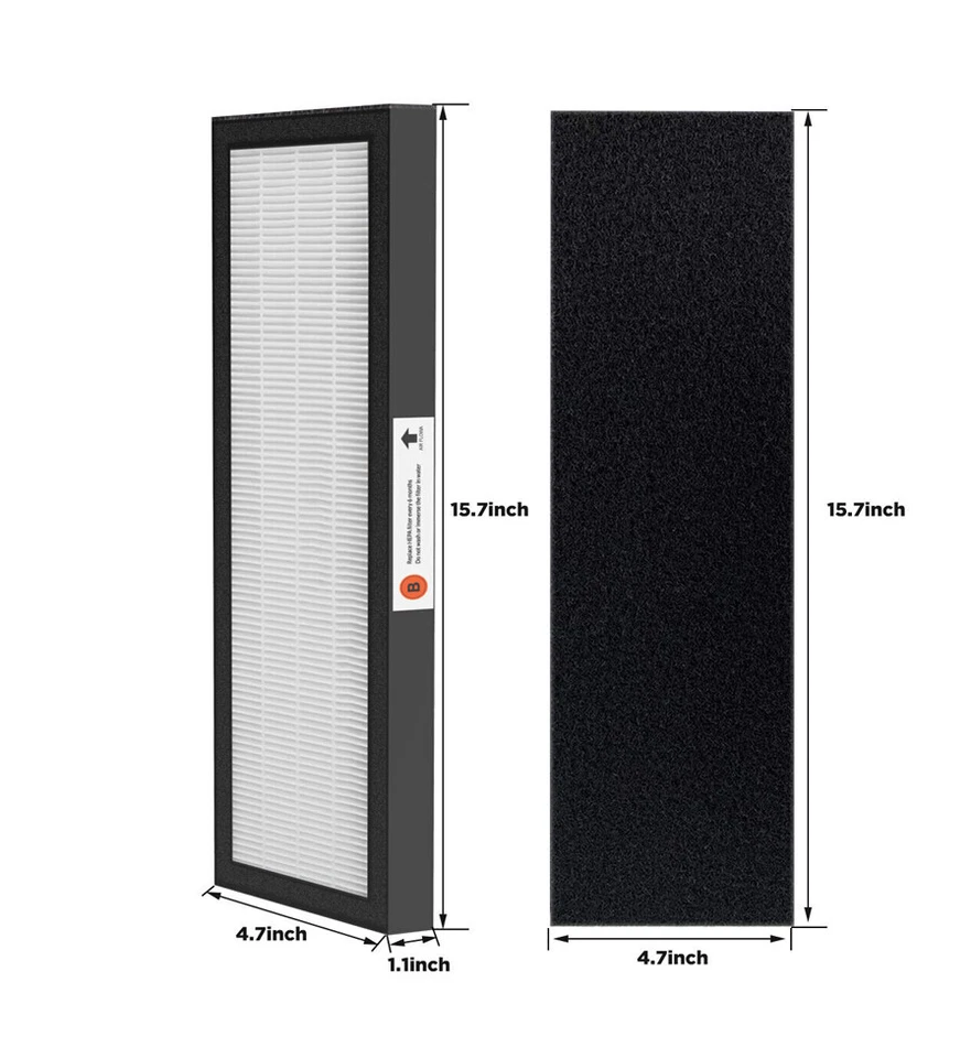 1/7Set FLT4825 True HEPA GENUINE Air Purifier Replacement Filter Size B - Image 2 of 4