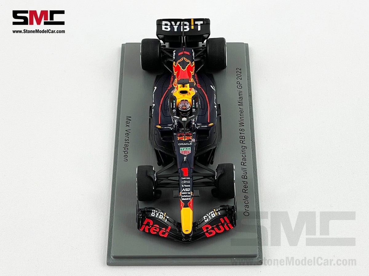 1/43 レッド ブル RB18マックス・フェルスタッペン マイアミ2022 ミニチャンプス 1/43 オラクル レッドブルレーシング RB18 2022
