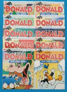 Donald Duck von Carl Barks Entenhausen Edition  49 50 51 52 53 54 55 56 57 58