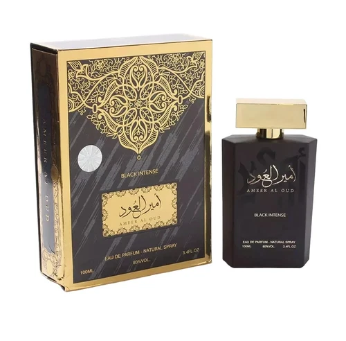 Ameer Al Oud Black Intense Eau De Parfum By Almas Perfumes 100 ML 3.4 FL OZ