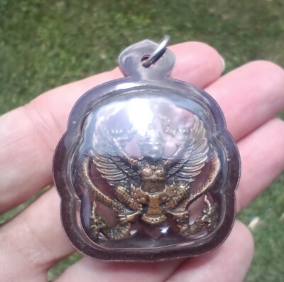 Garuda Bird Amulet Pendant Bangkok Thailand CH7344