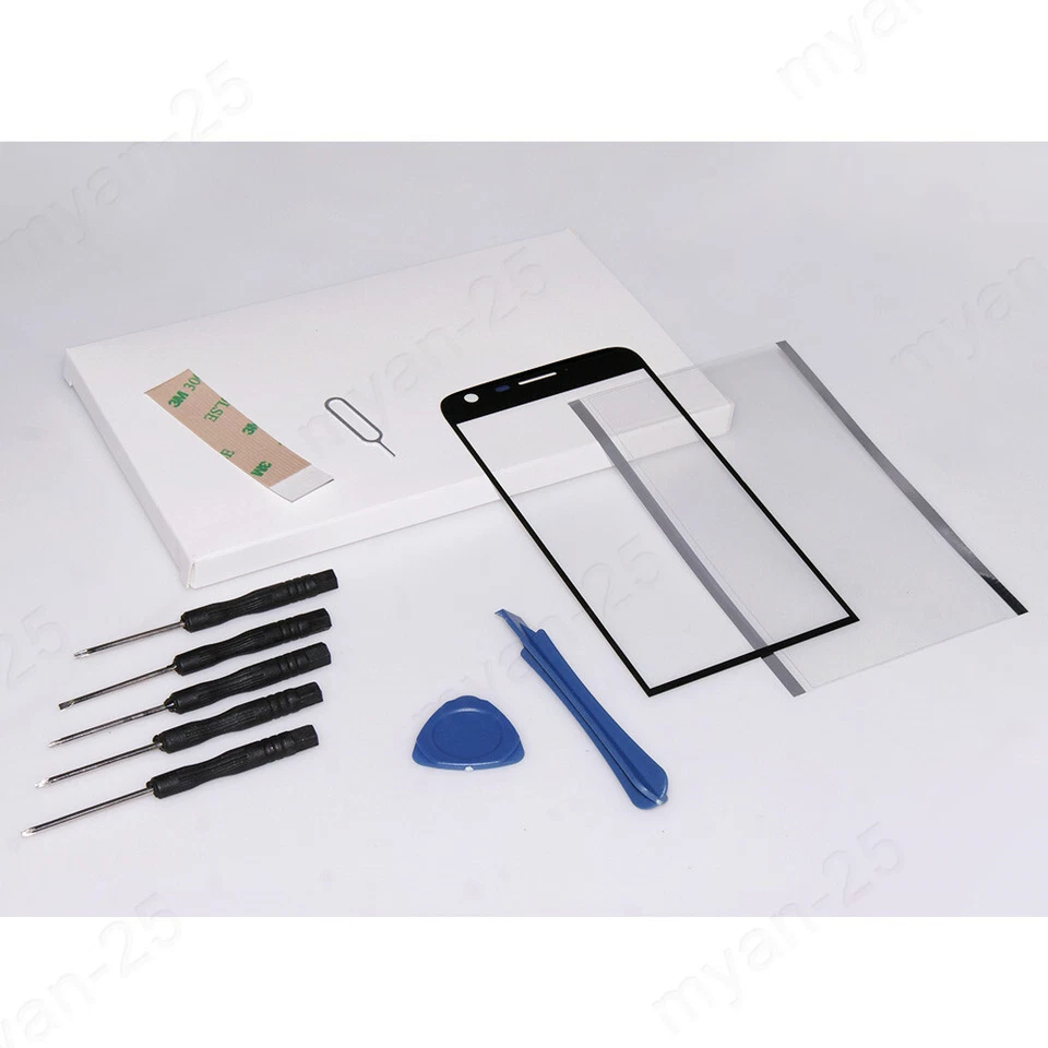Repuesto de pantalla de lente de vidrio exterior frontal + kit de herramientas para Verizon LG G5 VS987 Foto 4 de 4
