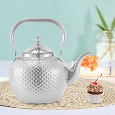 2L Teapot 201 Stainless Steel Water Tea Kettle Induction Cooker Stove Tea Pot