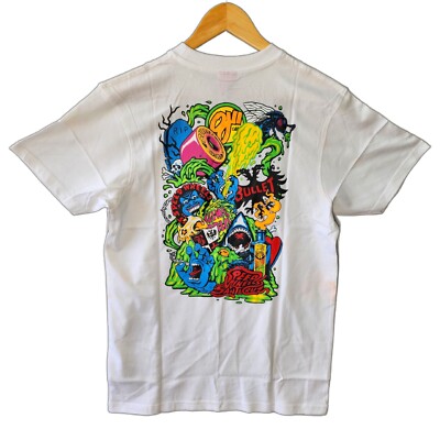 Santa Cruz Skateboards Mash Up Logo Tee - Weiß - Defekt