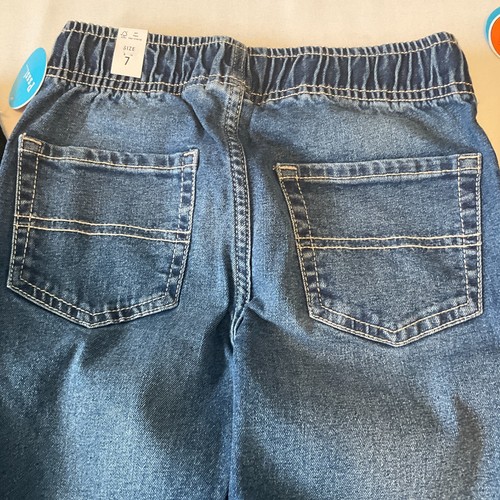 The Childrens Place Jogger Sweat Pants Boys Size 7 Black Blue Stretch 3 Pair - Picture 18 of 20