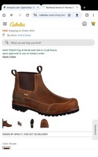 red head hiking boots Size 12