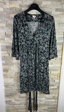 Whistles women’s size 1 floral viscose v neck dress 