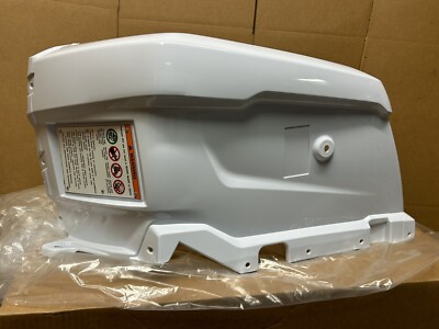 HR スルー 3箱 2014-2016 Honda Rubicon Rancher 420 Left Front Fender White