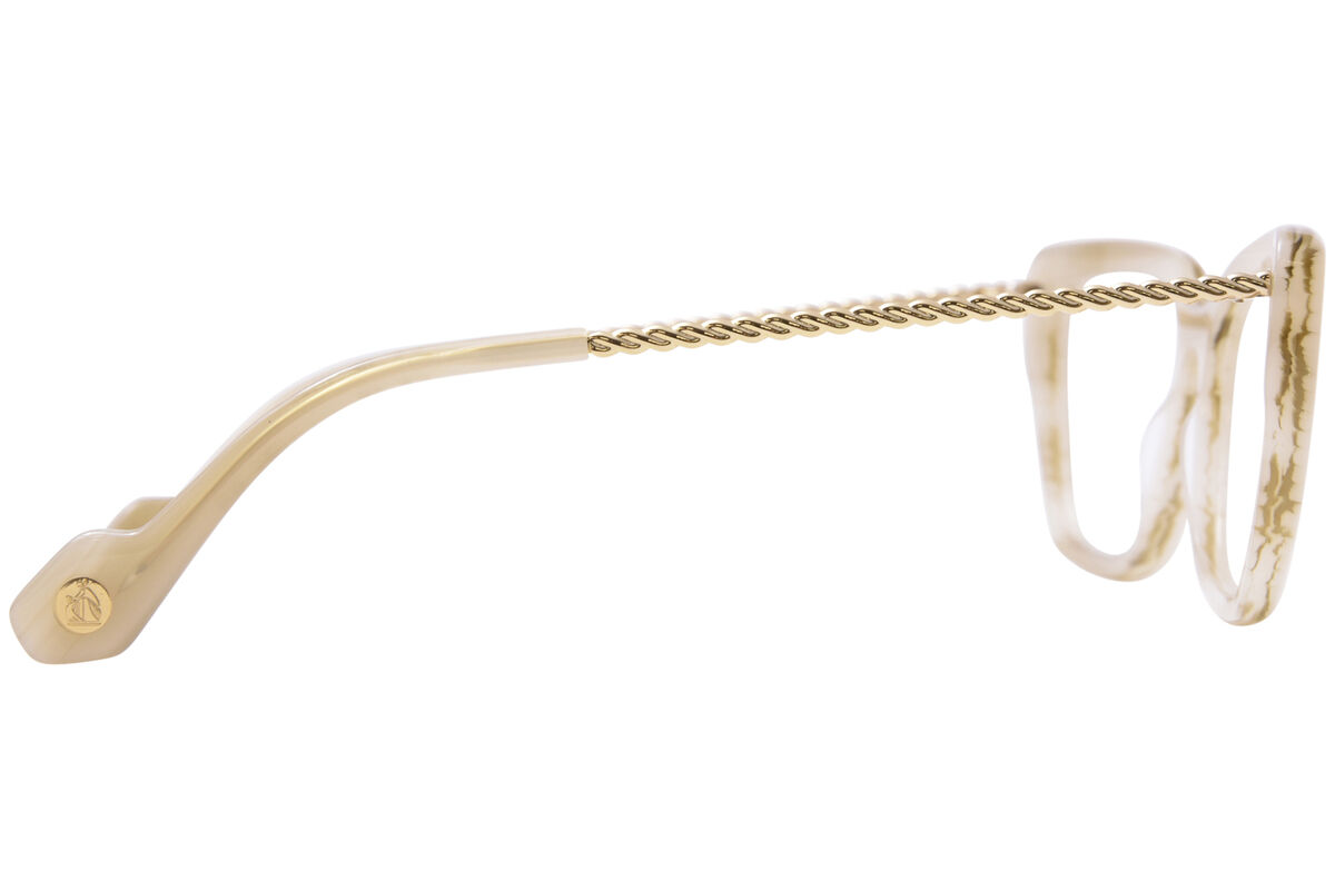 LANVIN キャットアイフレムメカネ LNV2635 103 Lanvin LNV2632 103 Eyeglasses Women's Ivory Horn Full Rim