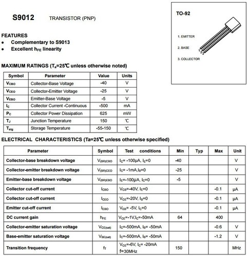 200PCS Transistor Kit 2n2222-S9018 10 Value Power Transistor Combo Boxed NPN PNP - Picture 8 of 12