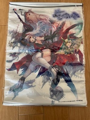 Nights of Azure Special A3 Tapestry Arnice Koei Tecmo Games Collection box Japan