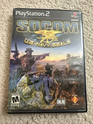 SOCOM: U.S. Navy SEALs (Sony PlayStation 2, 2002) PS2 Tested CIB