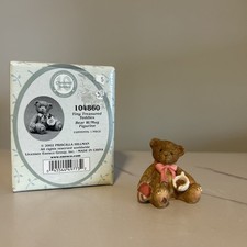 Cherished Teddies TINY TREASURED TEDDIES Bear With Mug    104860 MINIATURE