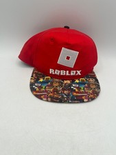 Roblox Character Snap back Hat - Kids Adjustable - Red Youth excellent