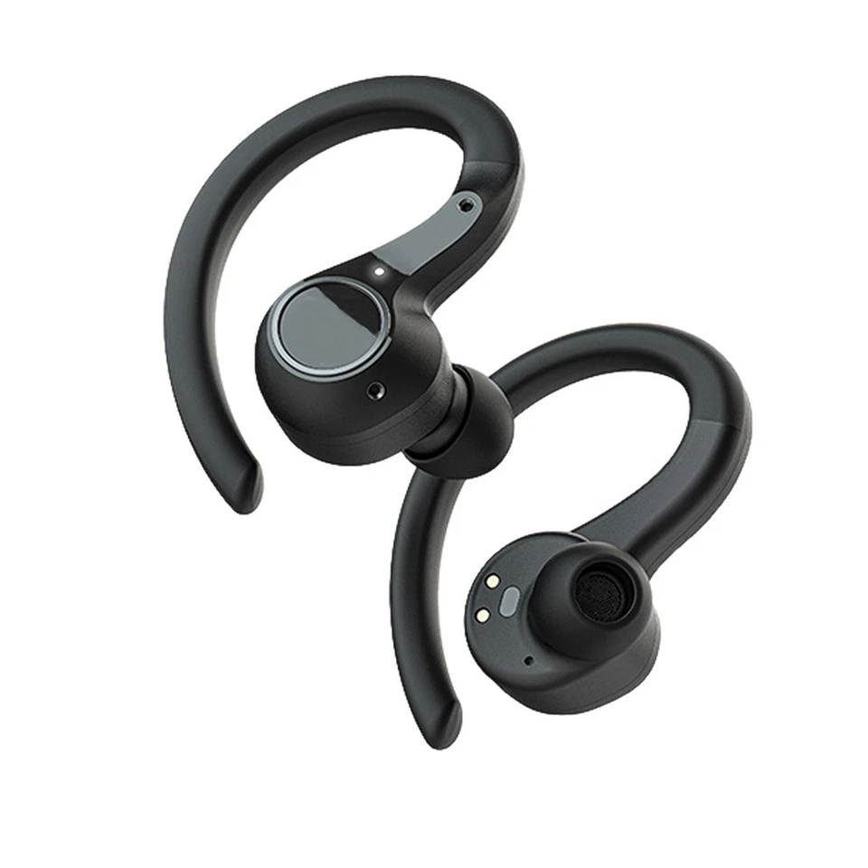 JLab Epic Air Sport ANC True Wireless Earbuds EBEAIRSPTNCRBLK82 (Black) - Image 2 of 4