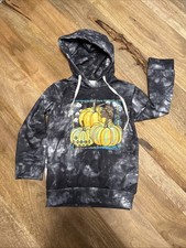 Girls Fall Pumpkin Hoodie Size 5/6