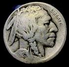 1923 S Buffalo Nickel 5c US Coin San Francisco Mint Better Date