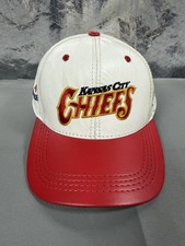Vintage Kansas City Chiefs Hat Cap Snap Back White NFL Football Mens Modern 90s