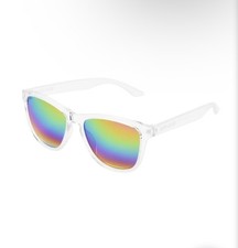 New BODY GLOVE SUNGLASSES Kids Children Colored Clear Multicolor Mirrored Lenes