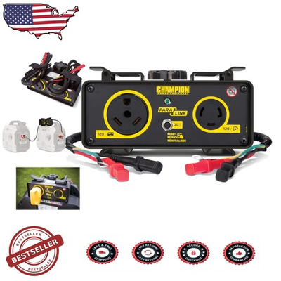 #ad Powerful 30A RV Parallel Kit: Connect Two 2000 3000W Generators Easily $107.99