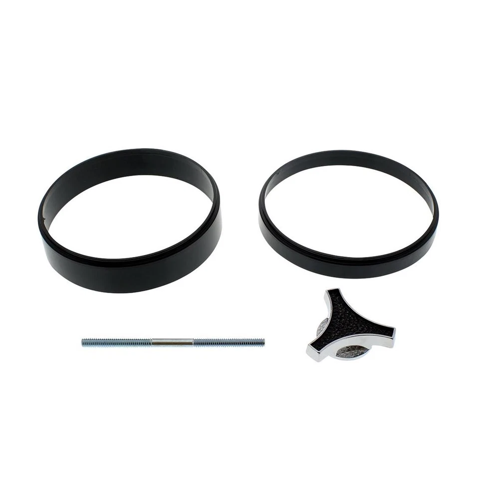 Limpiador de aire ovalado United Pacific 110290, carburador de 4 barriles Foto 4 de 4