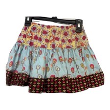 Matilda Jane Multicolor Floral Patchwork Skirt