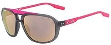 Nike Grey with Rose Gold Flash MDL 205 R Sunglasses, Matte Crystal Grey/Vivid...