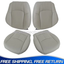 Driver & Passenger Replacement Seat Cover Gray For 2006 2007 Mercedes Benz C280