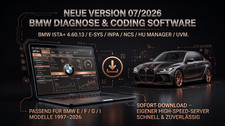 BMW ISTA+ 4.60.13 ESYS INPA NCS EXPERT 07/2026 Version f�r BMW E F G I Modelle