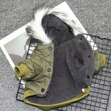 Winter Warm Dog Coat Jacket Hoodie for Small Medium Dogs Chihuahua Yorkie