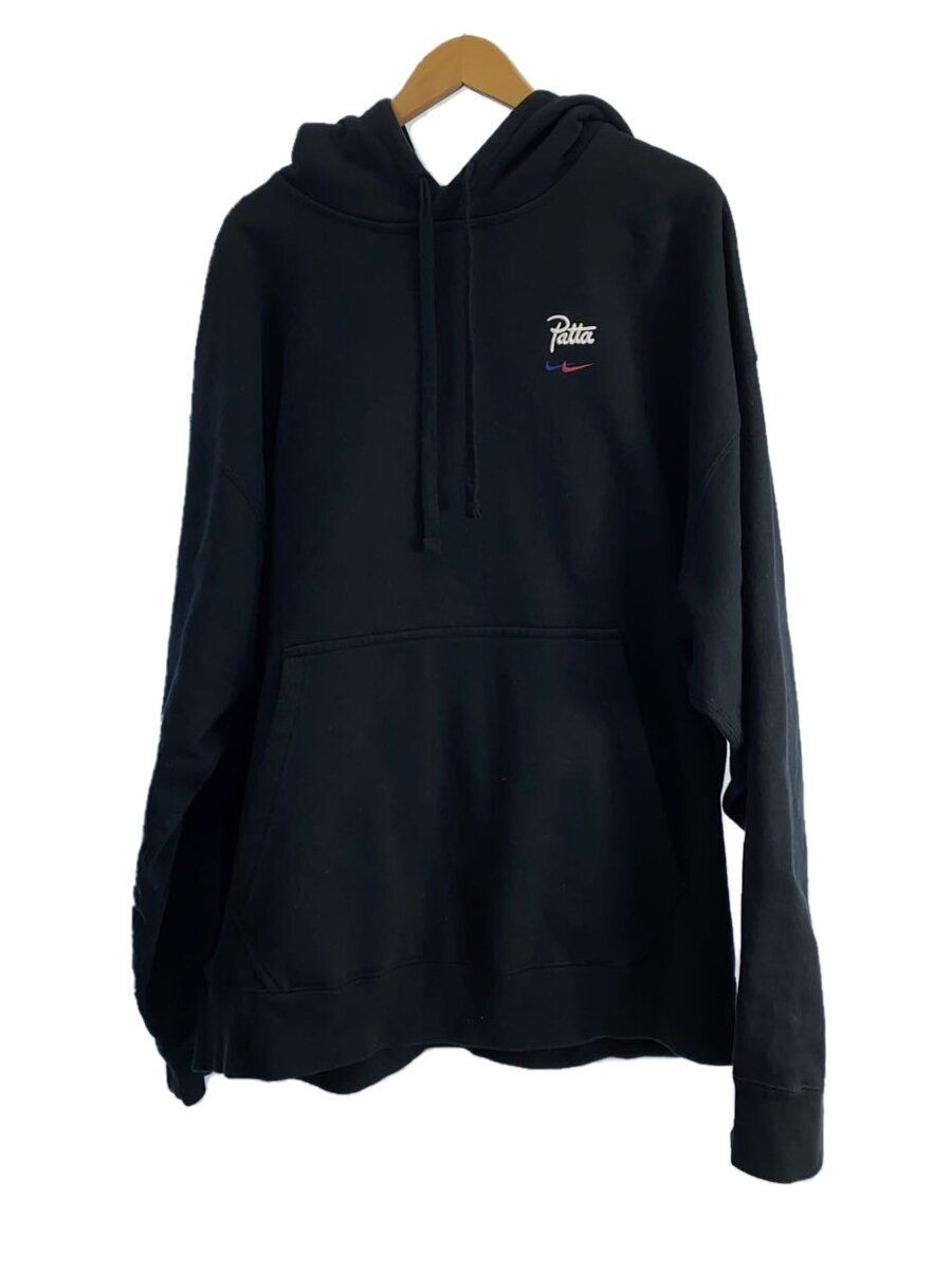 Nike FC Barcelona Patta XXL Black Cotton Hoodie fd4147-010