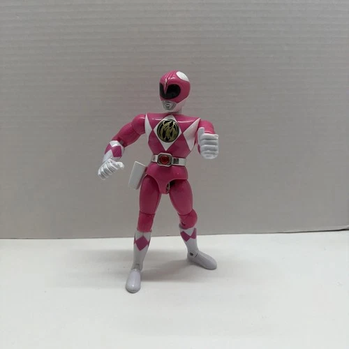 VTG 1993 MIGHTY MORPHIN POWER RANGERS KIMBERLY 8" PINK RANGER Figure