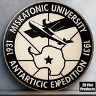Circular Vintage Miskatonic University Tin Metal Signs Home Décor 8x8