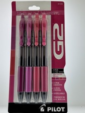 PILOT FINE 0.7 INK PENS COLORS OF OPTIMISM PINK 4 PACK USA SHIPPING 21209