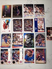 Isiah Thomas Lot Of 17 Cards! Detroit Pistons!