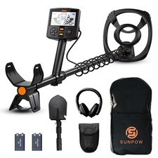SUNPOW Metal Detector for Adults Professional - High Accuracy OTMD14-Black