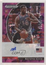 2020 Panini Prizm Draft Picks Prospect Purple Ice 25/99 Mustapha Heron Auto 2r7