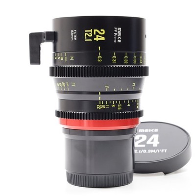 Meike FF Prime 24mm T2.1 Full Frame Cine Lens for L-Mount [Top Mint] #4204LC