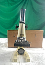 Microscope Optico Paris vintage dans sa boite 287