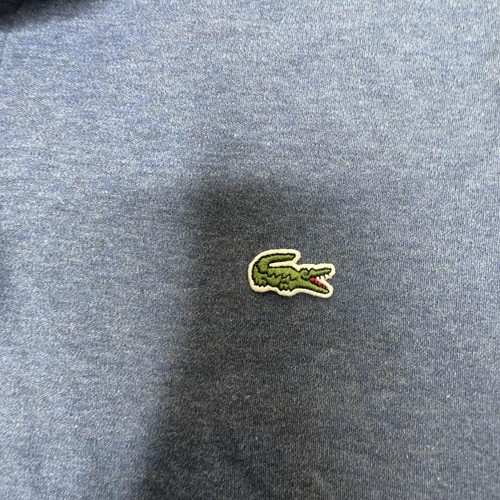 Lacoste Polo Shirt Mens Large Blue Regular Fit Alligator Logo Classic Casual - Picture 3 of 10